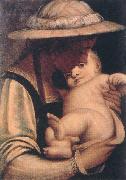 CAMBIASO, Luca Virgin and Child gfh Spain oil painting artist